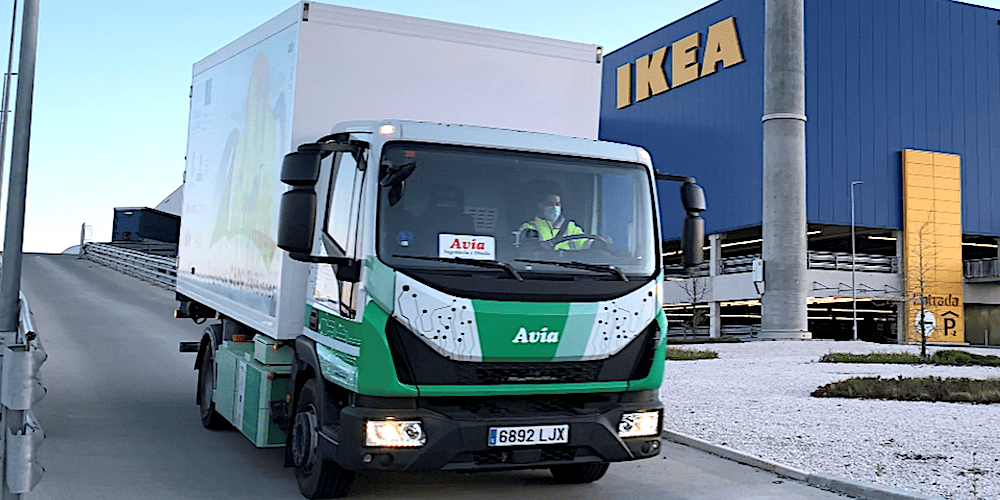 camion electrico FM Logistic Citylogin Ikea