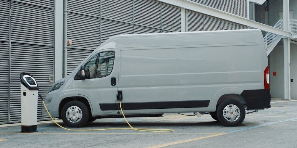 Fiat eDucato punto de recarga