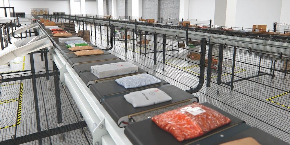 Sistema de clasificacion Beumer