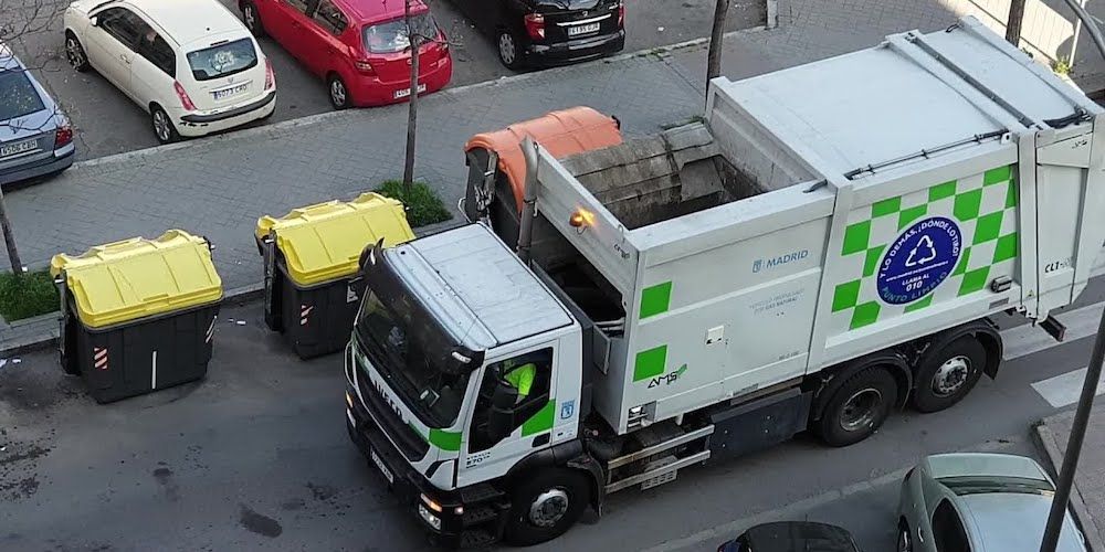 camion de recoleccion de basura