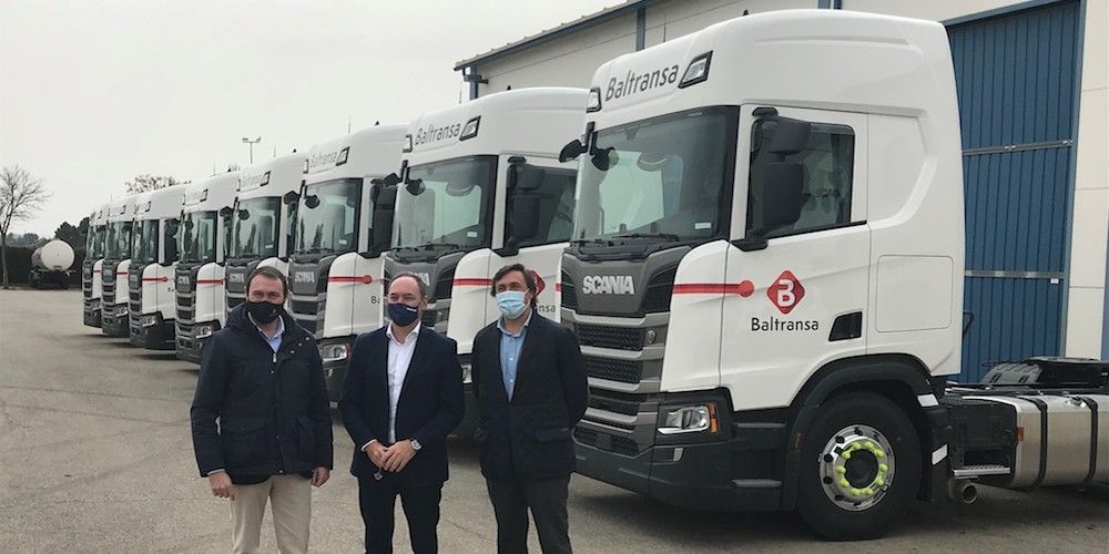 tractoras Scania Baltransa