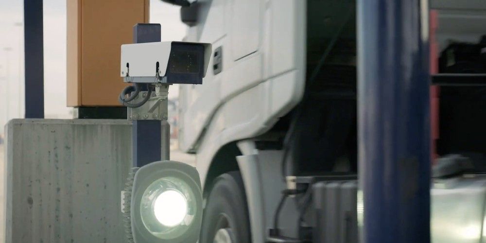 control acceso camion puerto barcelona