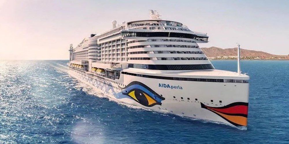 Crucero AIDAPerla de Aida Cruises puerto Malaga