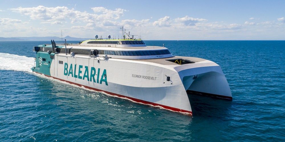 Balearia fast ferry Eleanor Roosevelt