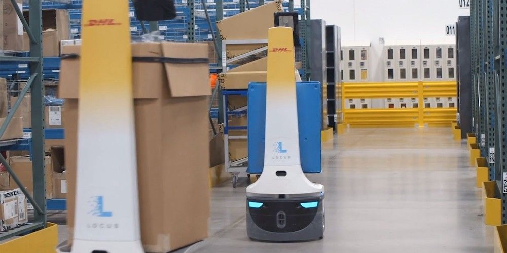 Robots Locus para DHL Supply Chain