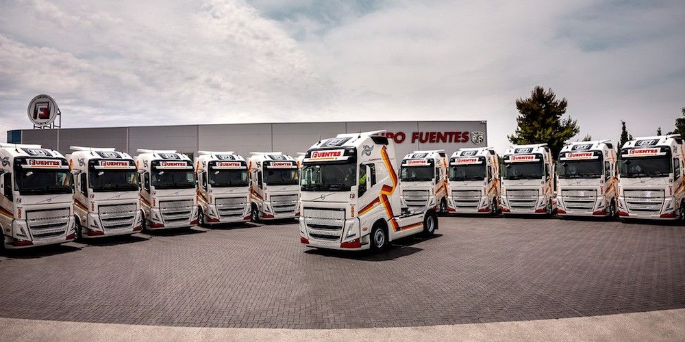 camiones Volvo FH Grupo Fuentes
