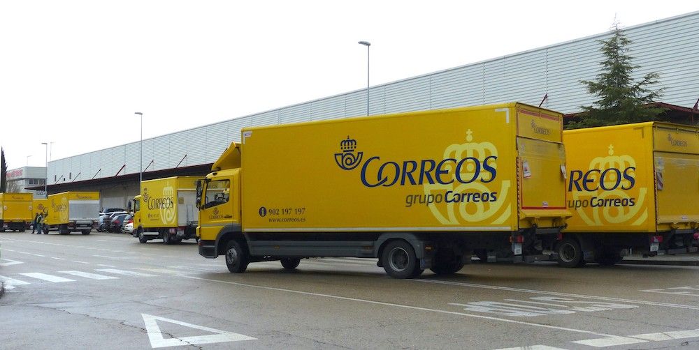 camiones correos