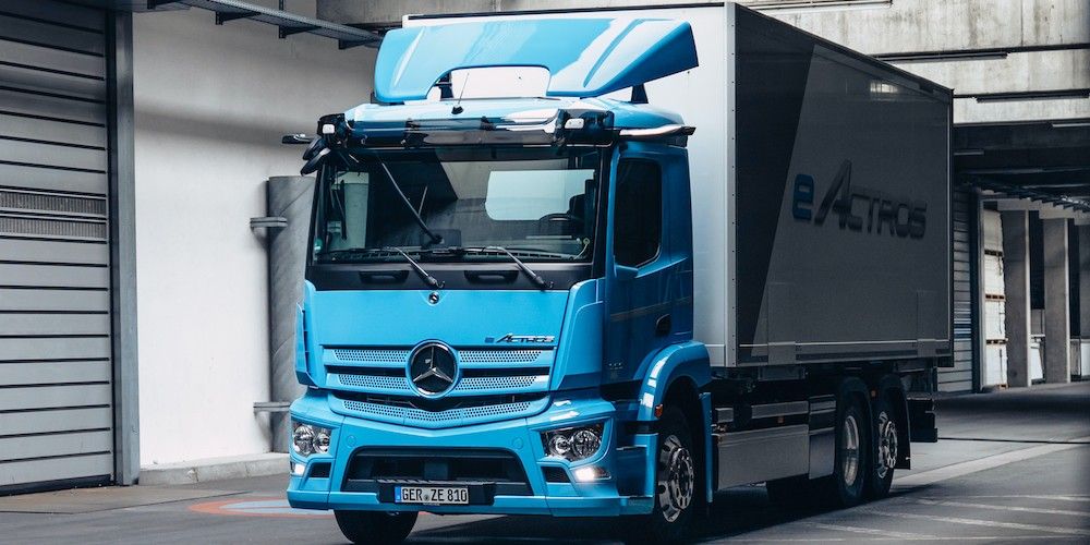Mercedes-Benz eActros Weltpremiere 2021Mercedes-Benz eActros world premiere 2021
