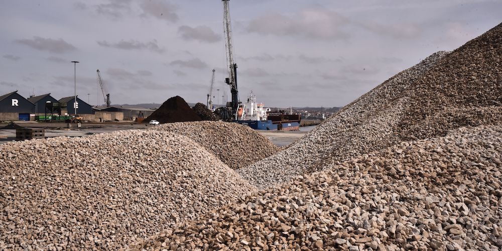 Graneles solidos puerto de Bilbao