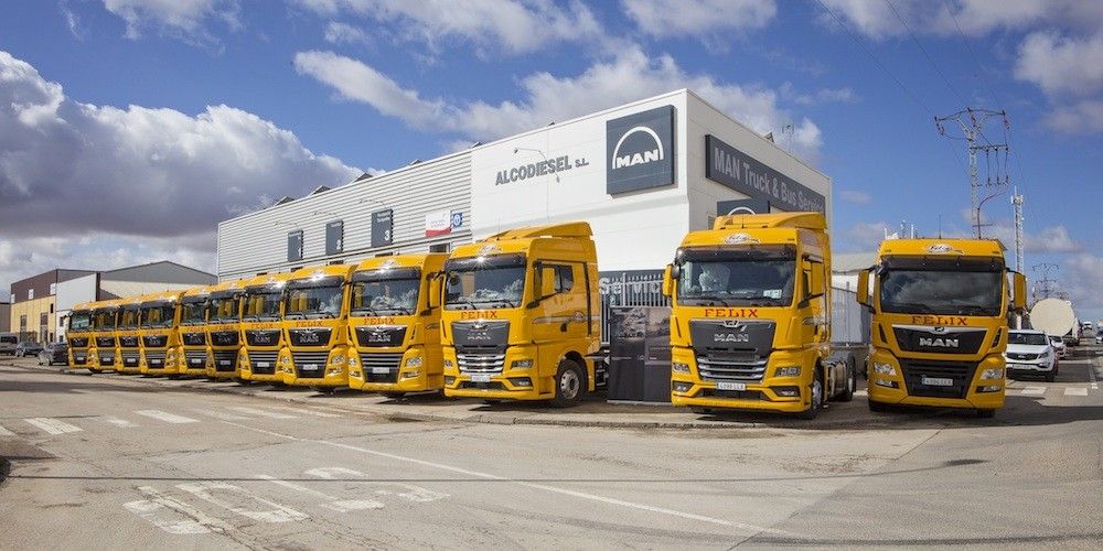 Tractoras MAN TGX Transportes Felix e HIjos Tractoras MAN TGX Transportes Felix e HIjos