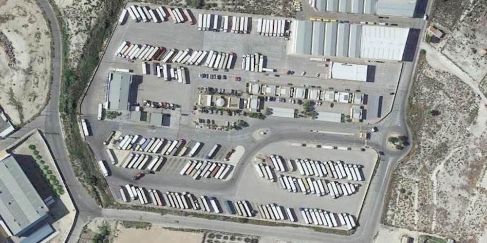 vista aerea ciudad del transporte molina de segura