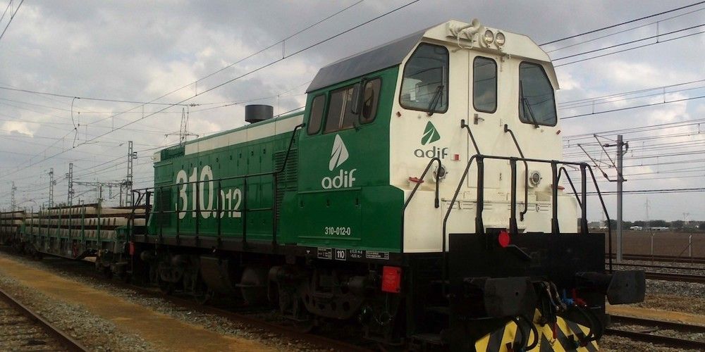 Locomotora Adif mercancias
