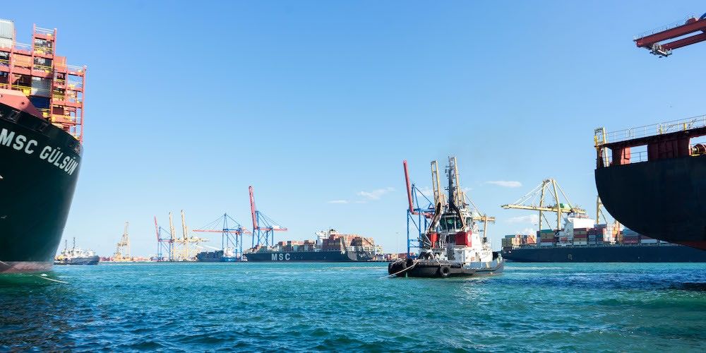 Barcos puerto Valencia