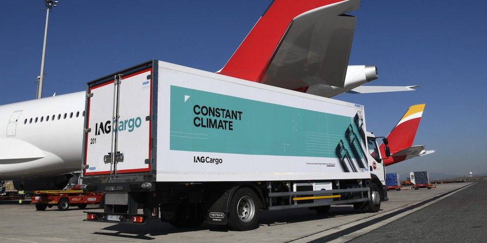 IAG Cargo camion Constant Climate Barajas