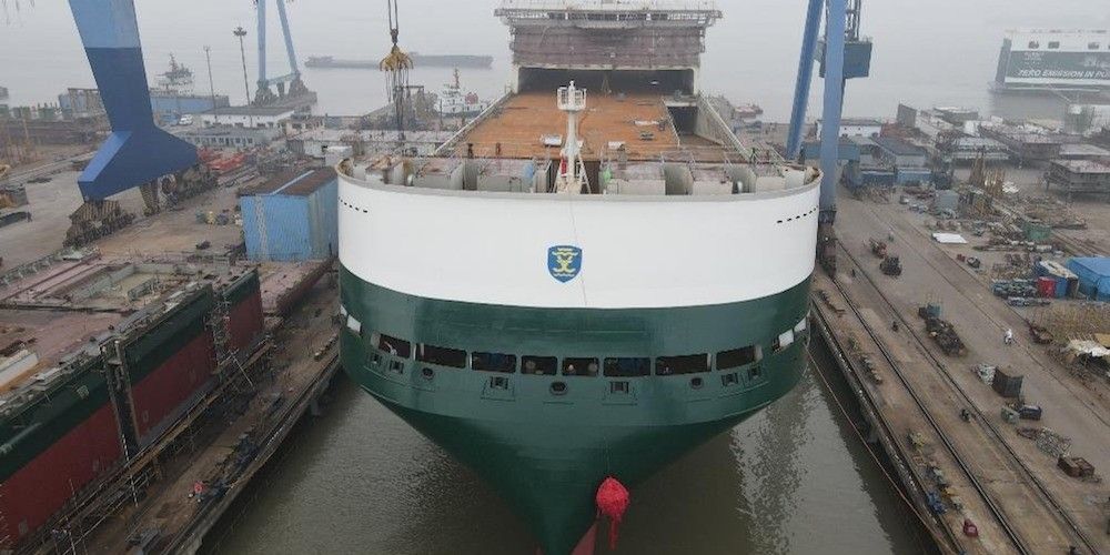 Finnlines celebra la botadura y la puesta de quilla de sus nuevos ...