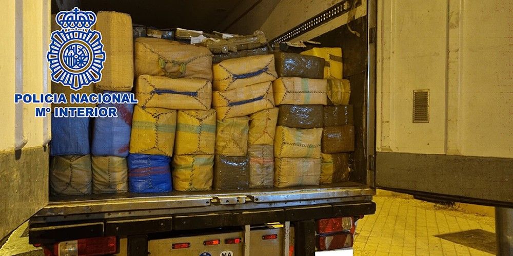 droga camion marroqui