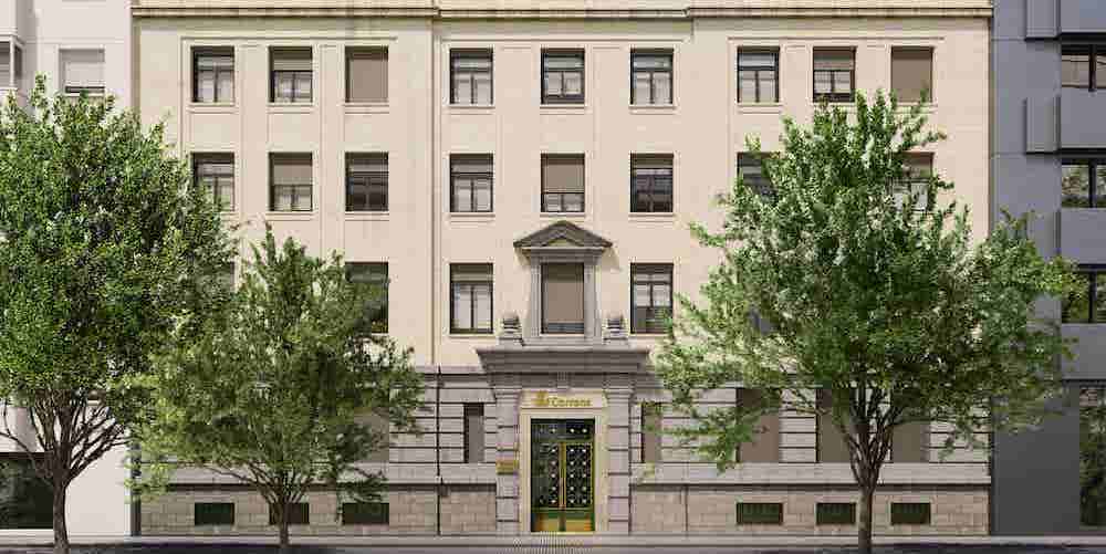 fachada nueva sede corporativa correos