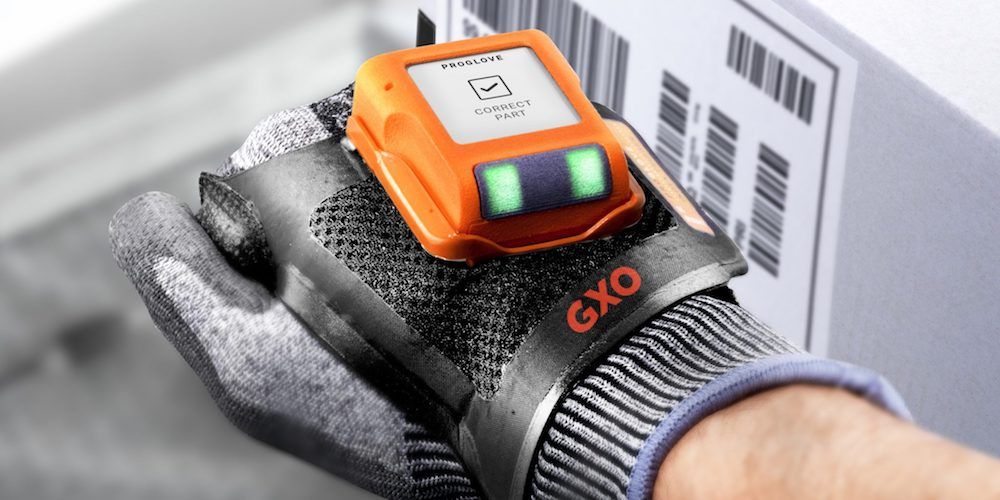 Guante ProGlove GXO Logistics wearable