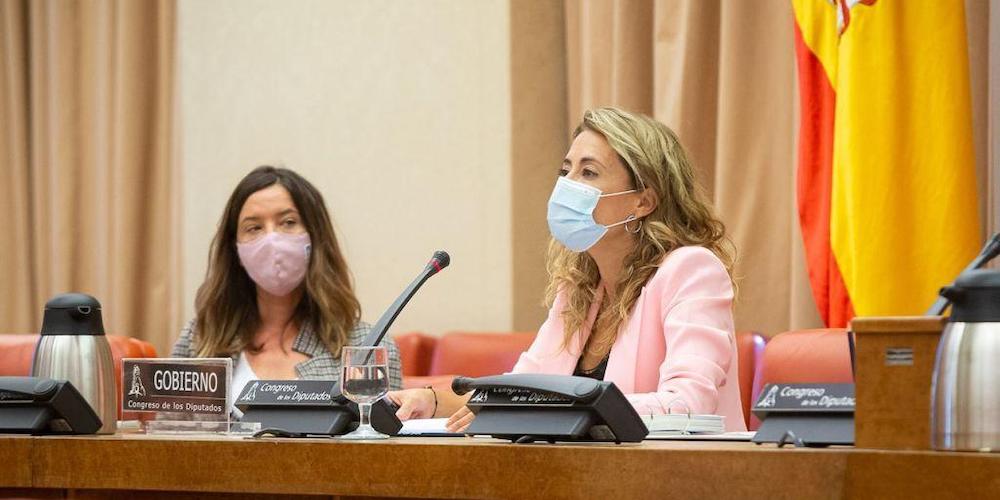 ministra raquel sanchez congreso de los diputados septiembre2021