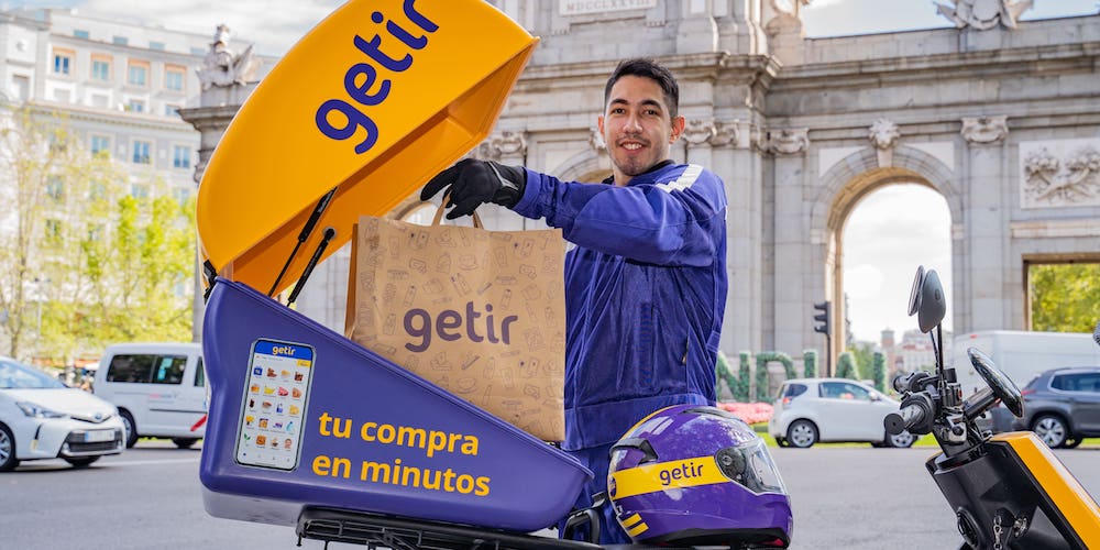 Repartidor Getir moto Repartidor Getir moto