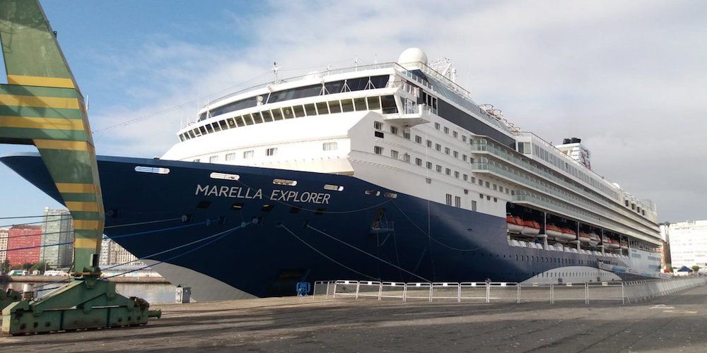 Crucero Marella Explorer puerto Coruña