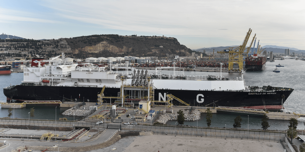 Cargamento GNL neutro en carbono Naturgy