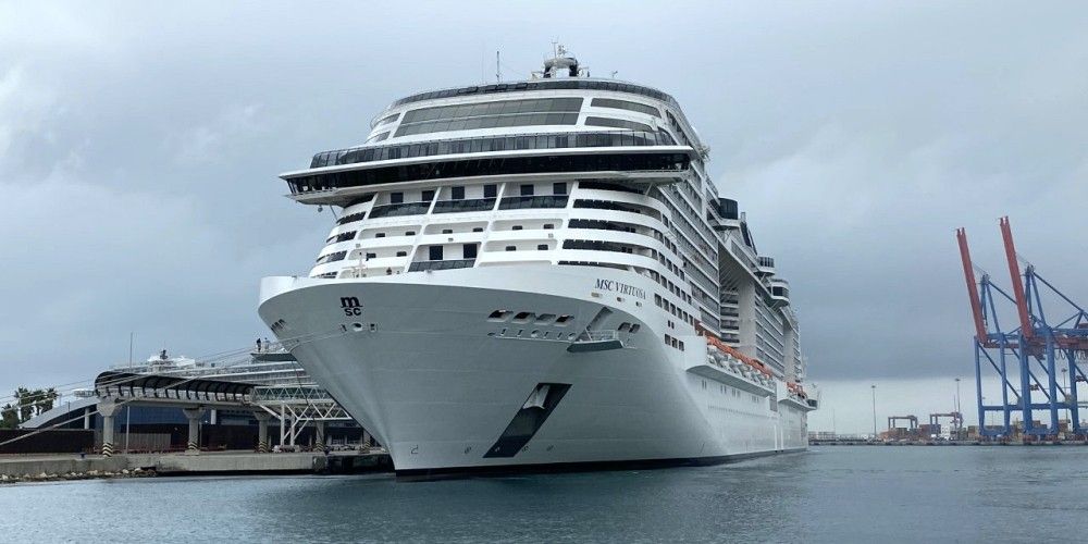 Escala MSC Virtuosa Puerto de Malaga