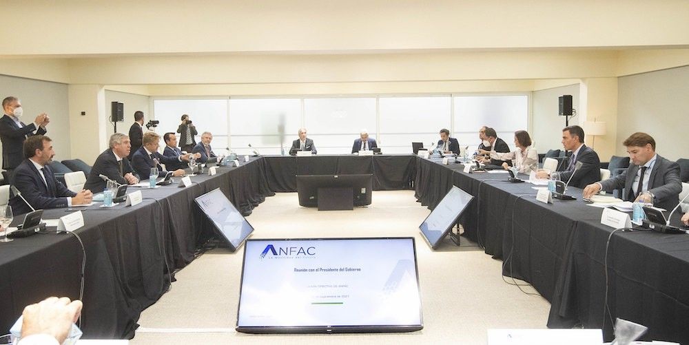 junta general de anfac en el automobile de barcelona