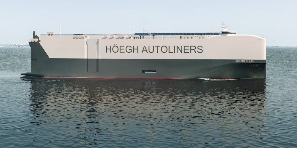 Los buques de la Clase Aurora tienen capacidad para transportar hasta 9.100 automóviles.