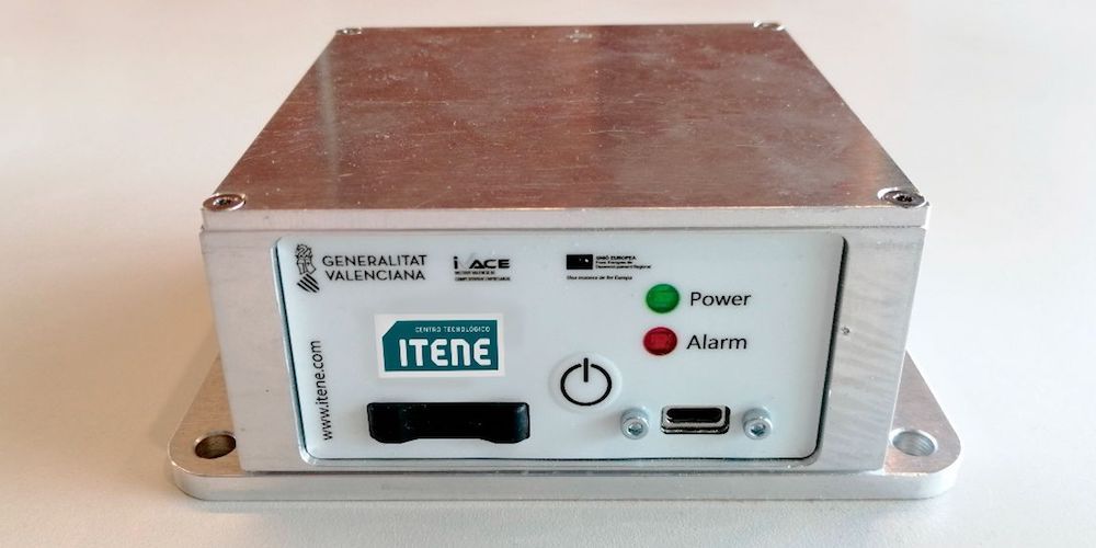 Dispositivo medidor aceleraciones Itene