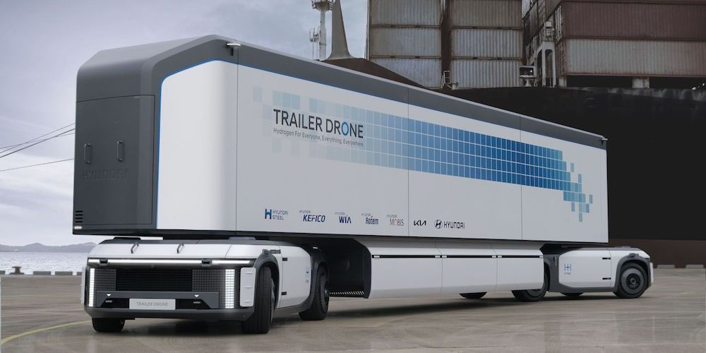 Trailer Drone hidrogeno Hyundai