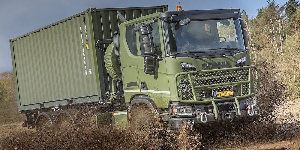 Scania Gryphus para el ministerio de defensa holandés.