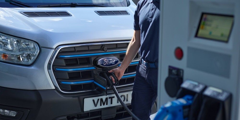 ford e-transit electrica