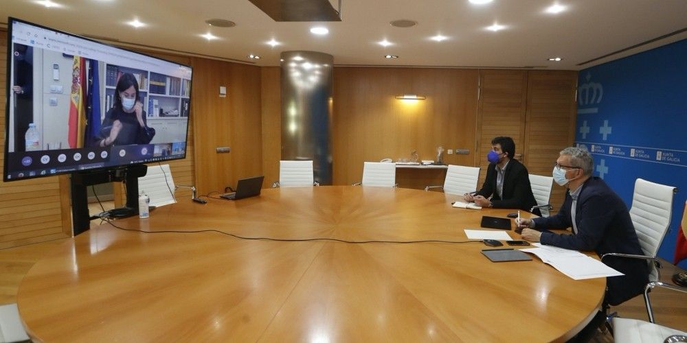 Galicia en la conferencia con el Mitma