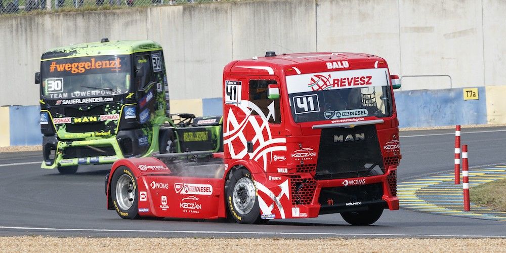 MAN de Norbert Kiss campeonato europeo camiones 2021