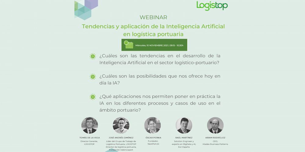 Webinar Inteligencia Artificial Logistop