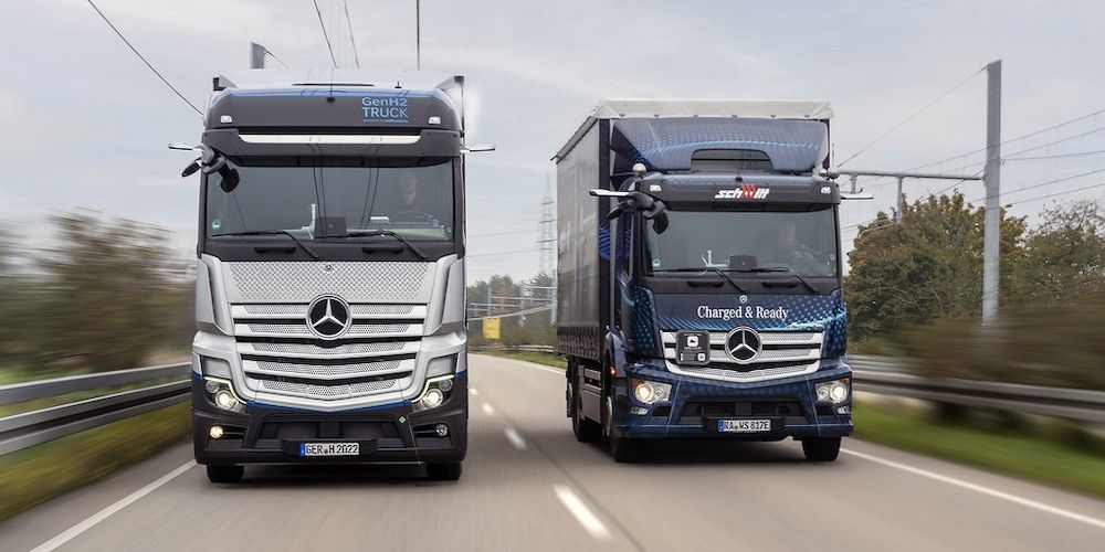 GenH2 truck hidrogeno Mercedes en pruebas