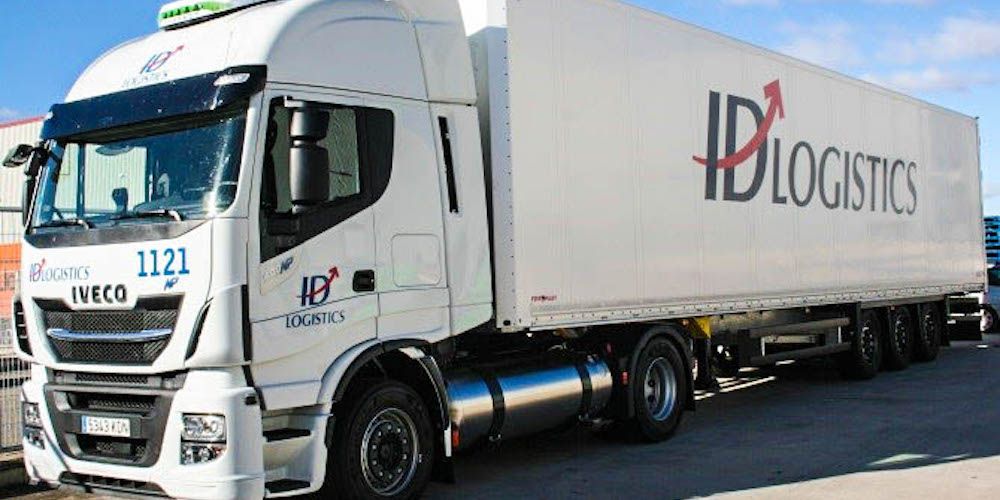 camion ID Logistics Iveco GNL