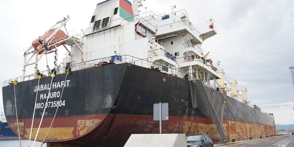 El 'Jabal Hafit', en el puerto de Tarragona