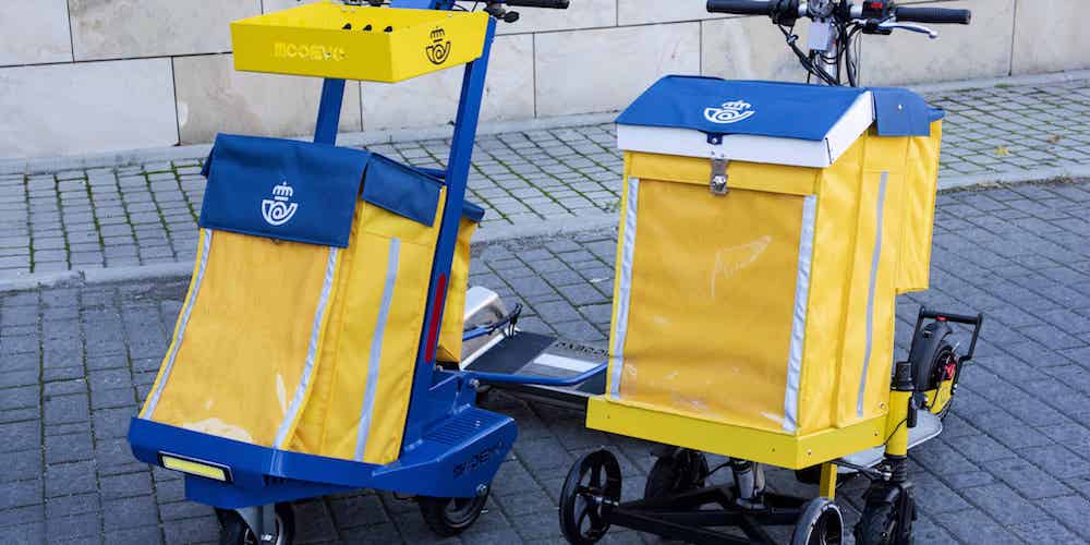 Carros de reparto asistido Correos