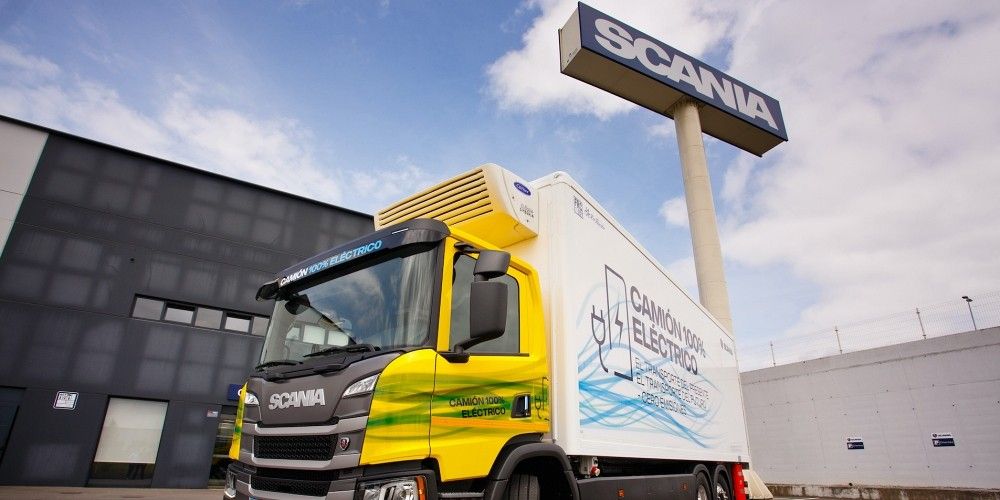 Scania electrico Alimerka