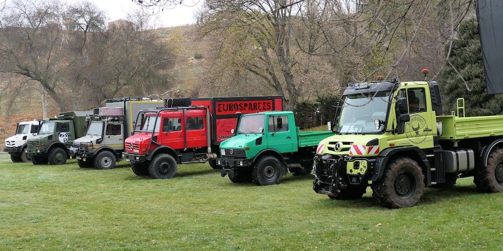 75 años de Unimog de Mercedes