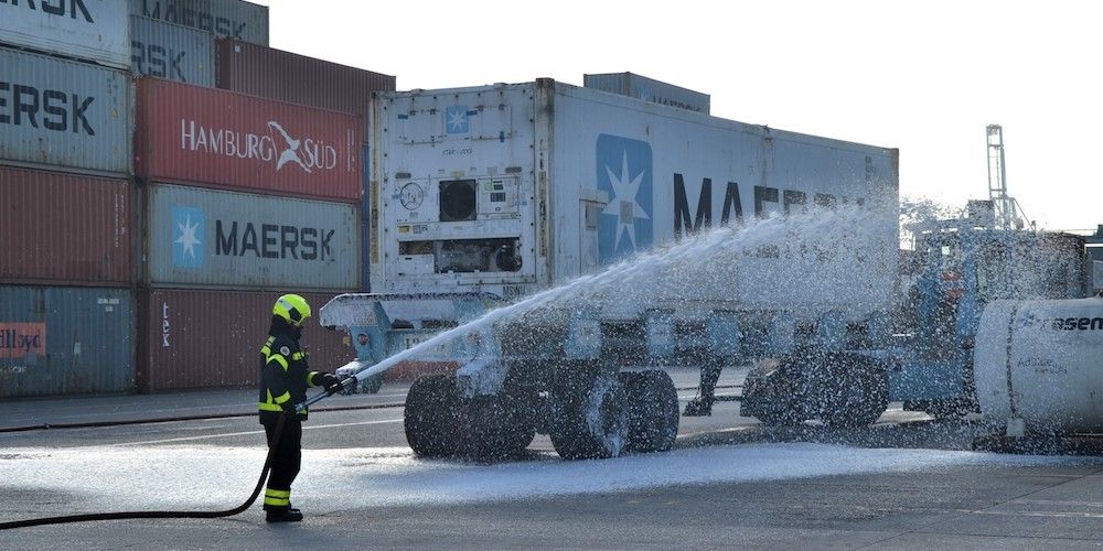 simulacro accidente APM Terminals Algeciras