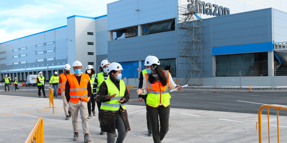 Nuevo centro logistico de Amazon en Onda