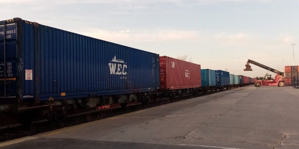 contenedores WEC Lines centro de transportes de Burgos
