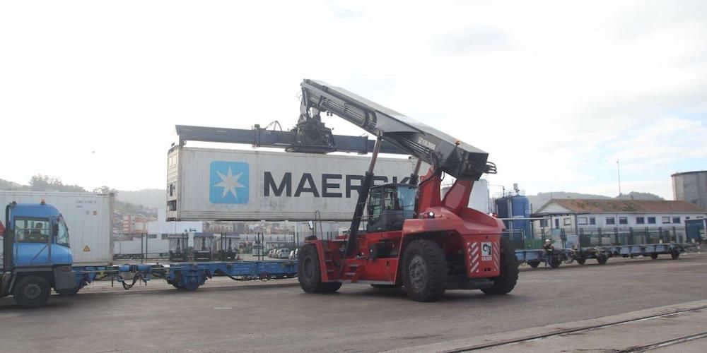 Servicio ferroviario Maersk Marin Algecieras
