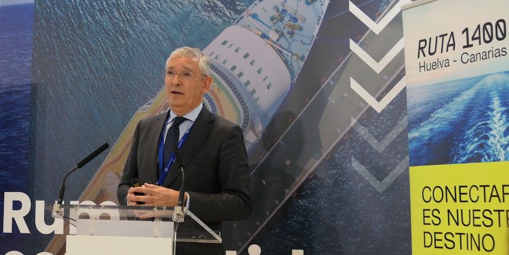 presentacion Ruta1400 del puerto de Huelva en Fitur 2022