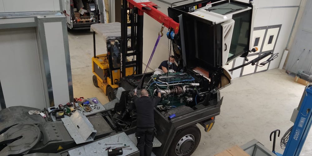 tractor hidrogeno puerto valencia