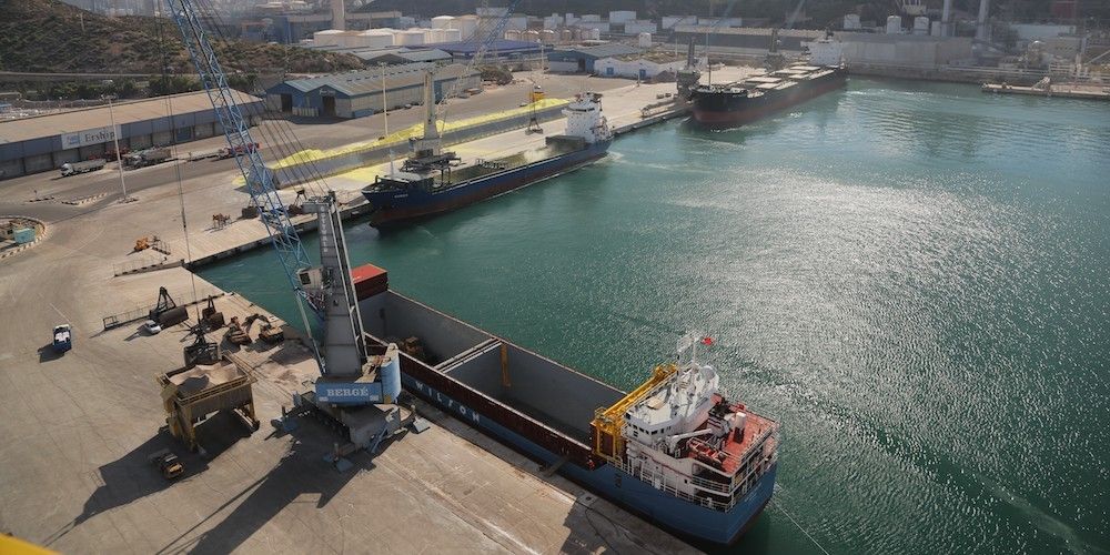 Darsena Escombreras puerto Cartagena