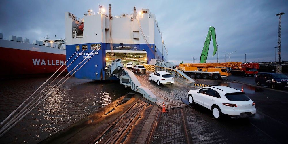 BLG Logistics vehiculos ro-ro logistica automocion puerto Bremerhaven